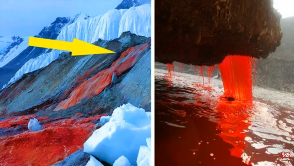 Καταρράκτες του Αίματος: το απίστευτο φαινόμενο της Ανταρκτικής που γοήτευσε τους επιστήμονες για έναν αιώνα